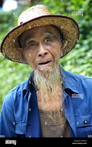 This is the Avatar Image for the Old Chinese Man AI Voice and Text to Speech Generator